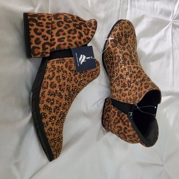 Kenneth Cole Leopard Print Boots - Picture 11 of 13
